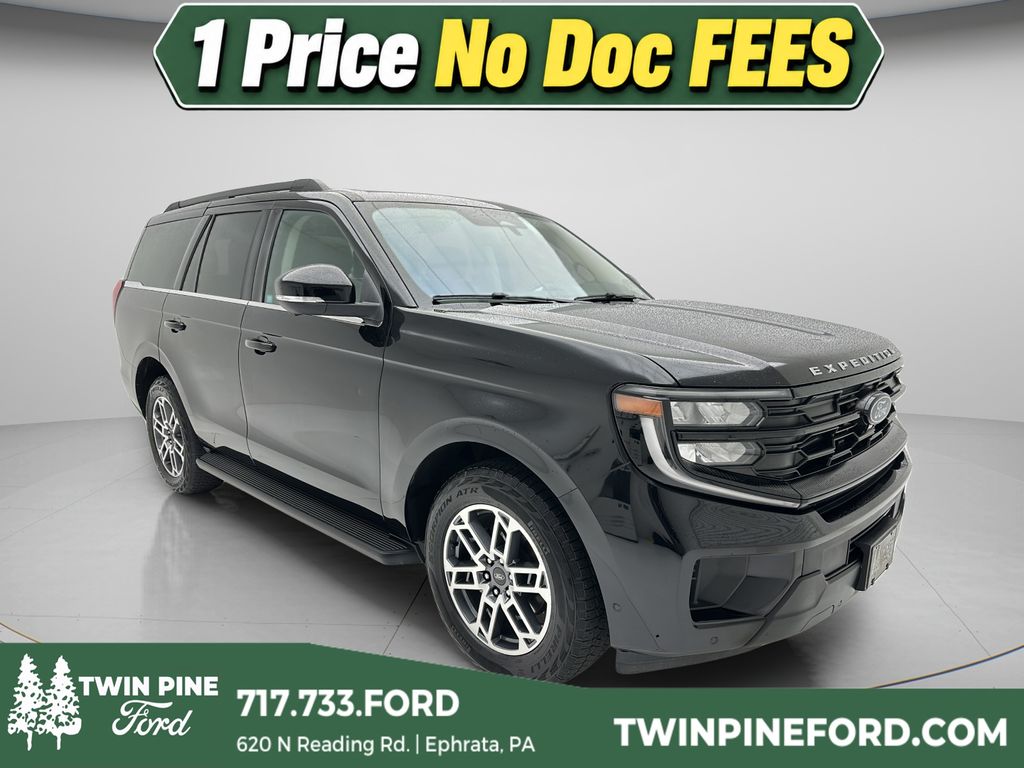 Black Metallic 2025 Ford Expedition SUV / Crossover Four-Wheel Drive Automatic