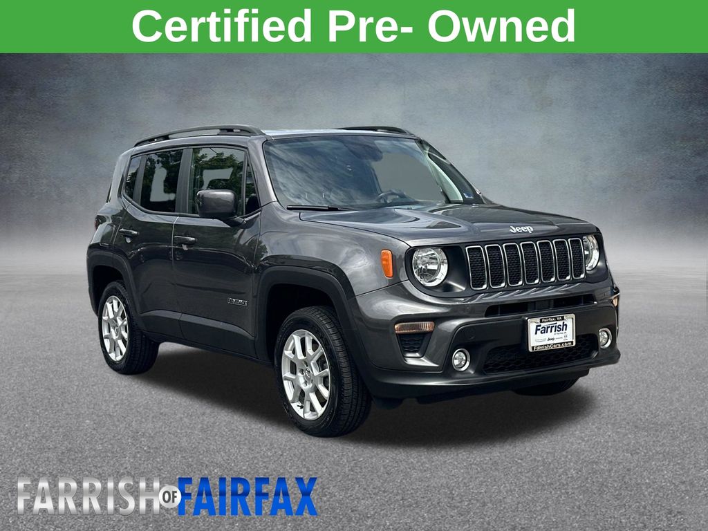 Gray (Granite Crystal Metallic Clearcoat) 2020 Jeep Renegade SUV / Crossover Four-Wheel Drive 9-Speed Automatic
