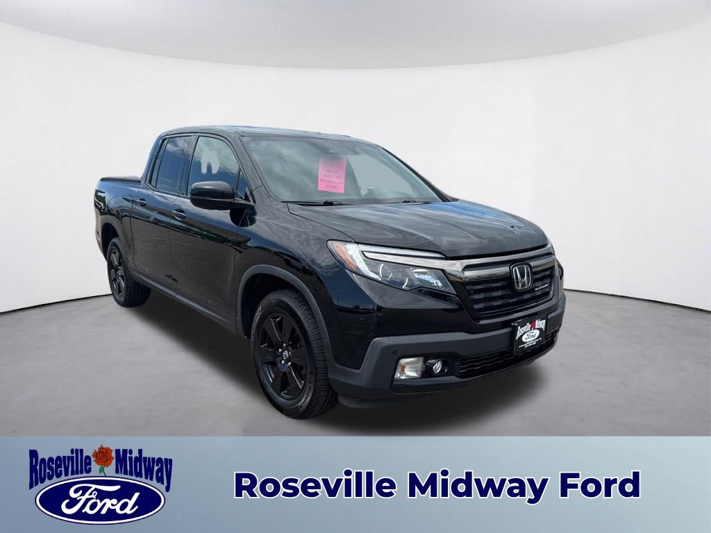 Black 2018 Honda Ridgeline Black Edition AWD Pickup Truck All-Wheel Drive 6-Speed Automatic