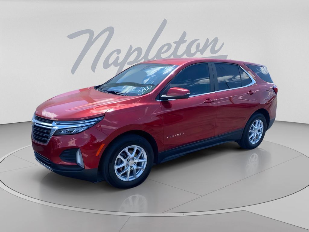 Radiant Red Tintcoat 2023 Chevrolet Equinox SUV / Crossover Front-Wheel Drive 6-Speed Automatic Overdrive