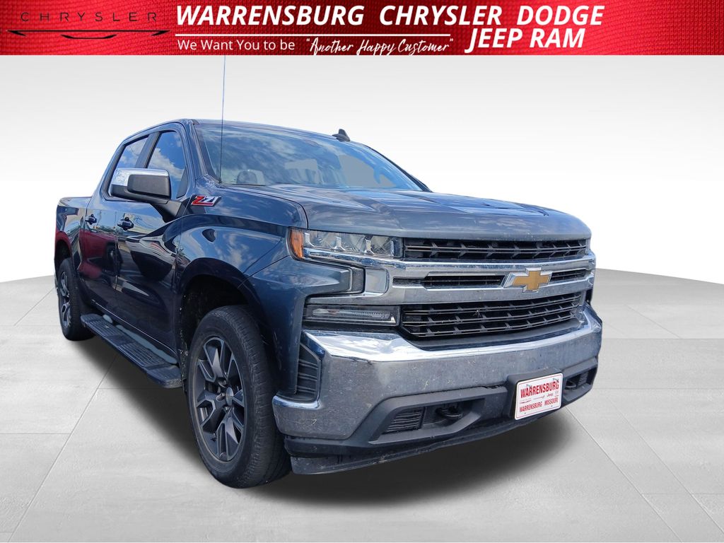 Shadow Gray Metallic 2020 Chevrolet Silverado 1500 Pickup Truck Four-Wheel Drive 8-Speed Automatic