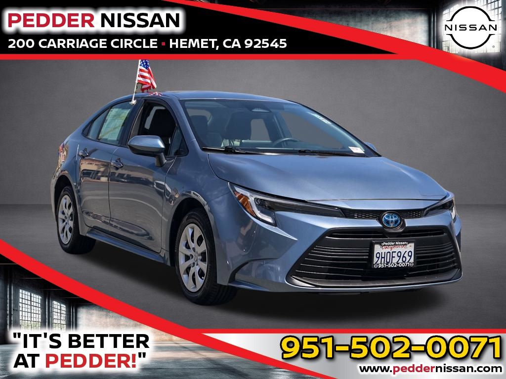 Celestite 2023 Toyota Corolla Hybrid Sedan Front-Wheel Drive Automatic