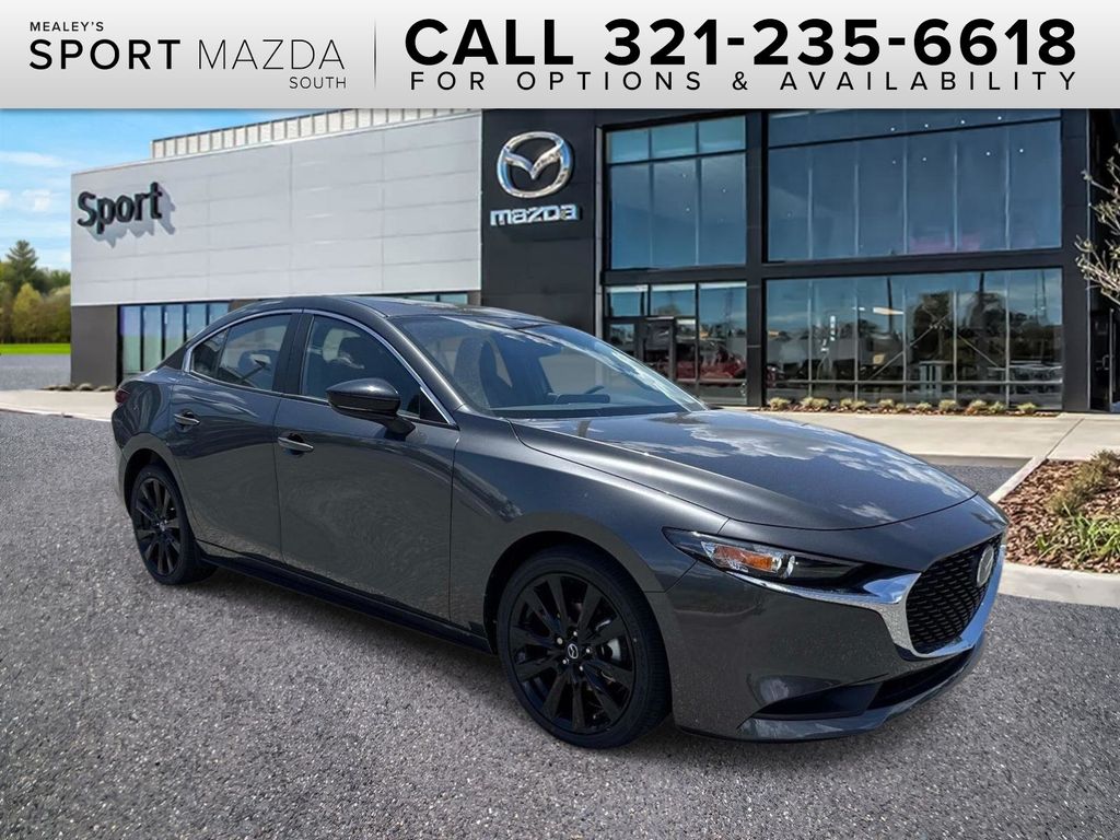 Machine Gray Metallic 2026 Mazda MAZDA3 Sedan Front-Wheel Drive 6-Speed Automatic