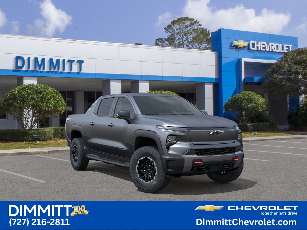 Magnus Gray Matte Metallic 2026 Chevrolet Silverado EV Pickup Truck All-Wheel Drive 1-Speed Automatic
