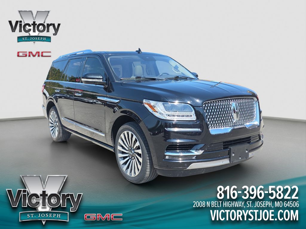Black Metallic 2019 Lincoln Navigator SUV / Crossover Four-Wheel Drive Automatic