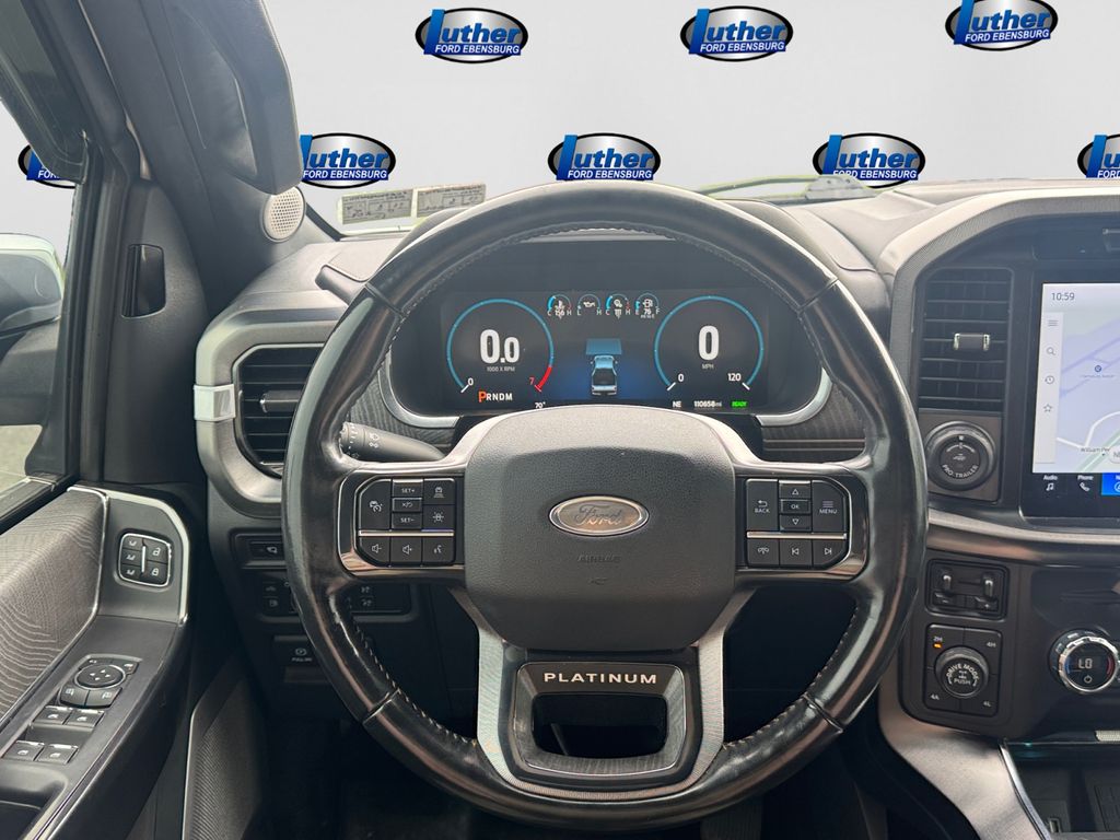 2021 Ford F-150 Platinum White at Luther Ford