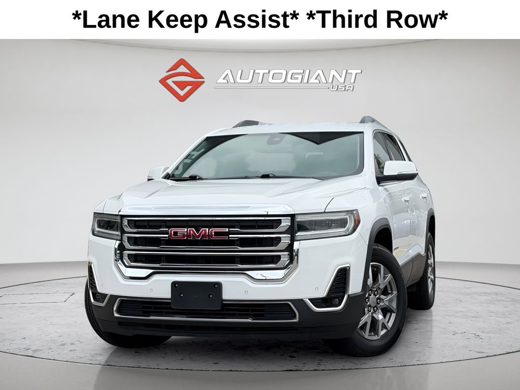 Summit White 2021 GMC Acadia SUV / Crossover Front-Wheel Drive 9-Speed Automatic