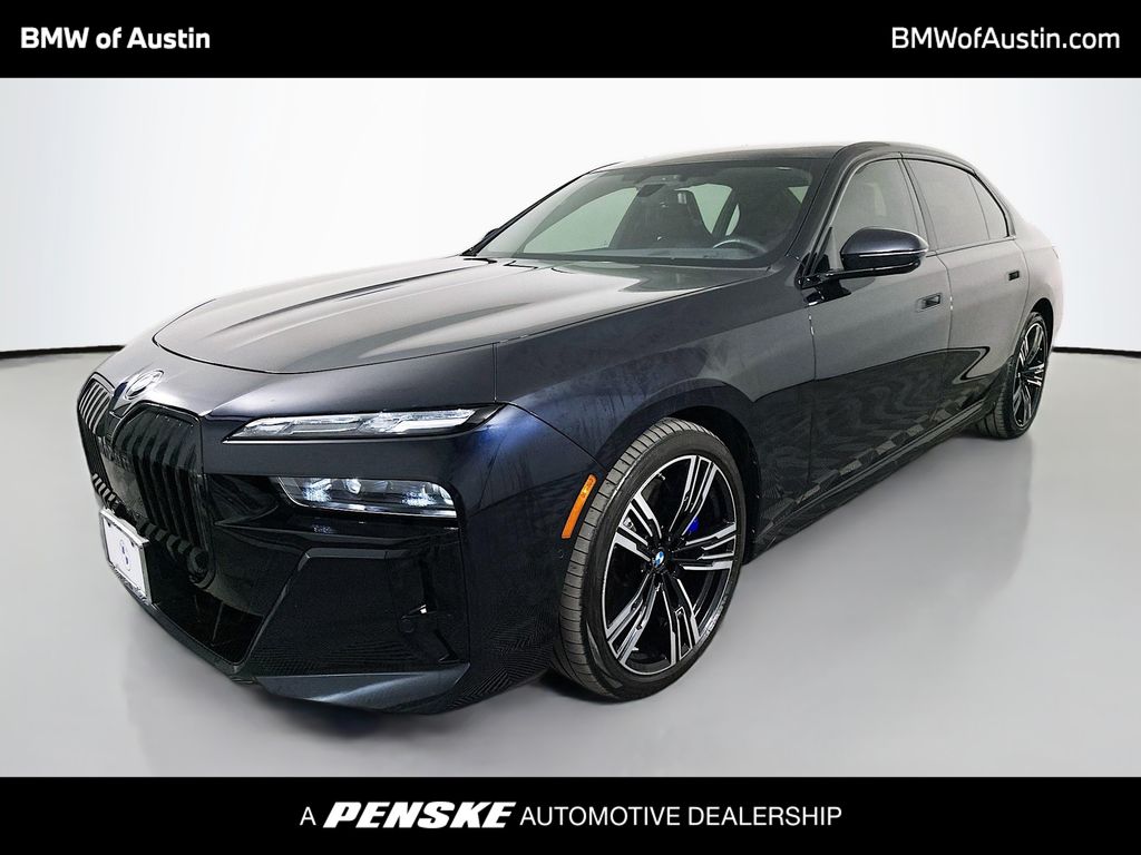 Carbon Black Metallic 2024 BMW 7 Series Sedan All-Wheel Drive 8-Speed Automatic