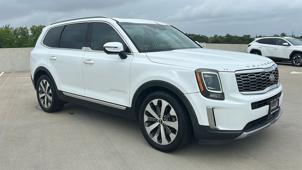 2020 Kia Telluride S White at Bravo Nissan