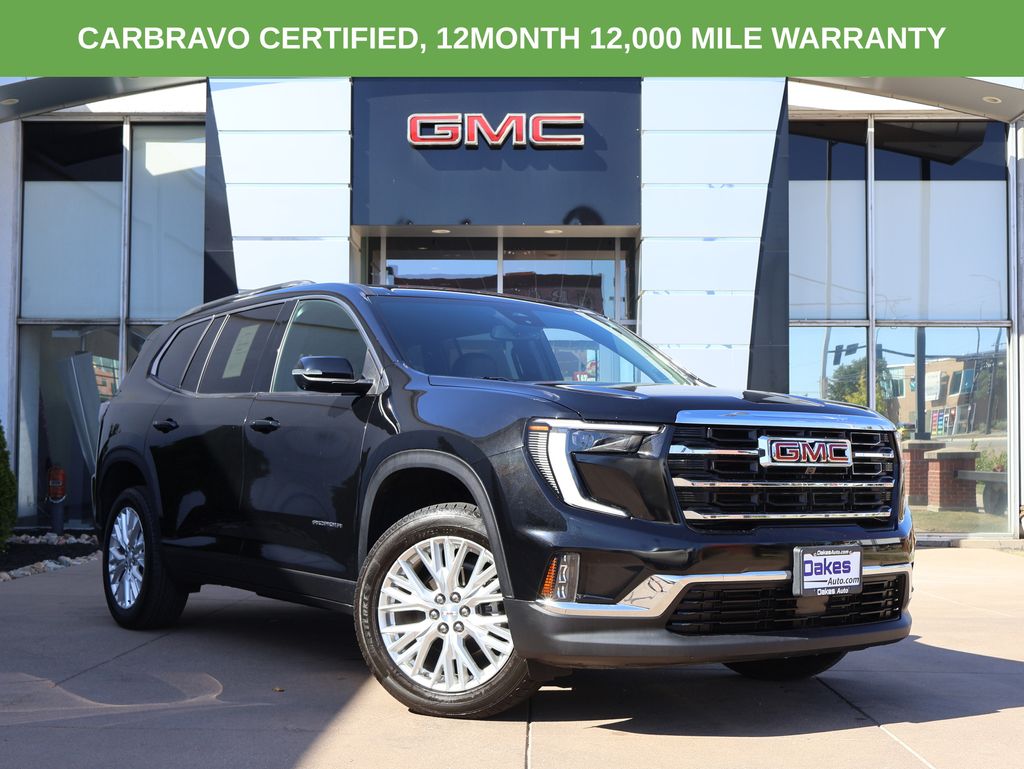 Black (Ebony Twilight Metallic) 2024 GMC Acadia SUV / Crossover Four-Wheel Drive 8-Speed Automatic