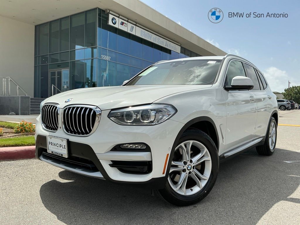 Alpine White 2021 BMW X3 SUV / Crossover Rear-Wheel Drive 8-Speed Automatic