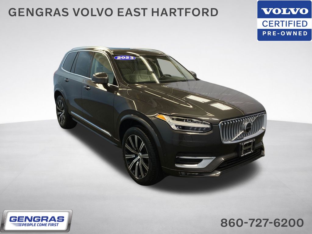 Platinum Gray Metallic 2023 Volvo XC90 SUV / Crossover All-Wheel Drive Automatic