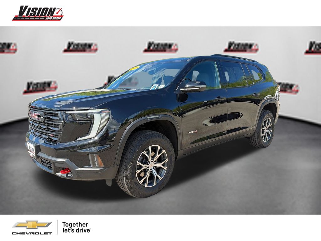 Black (Ebony Twilight Metallic) 2024 GMC Acadia SUV / Crossover Four-Wheel Drive 8-Speed Automatic