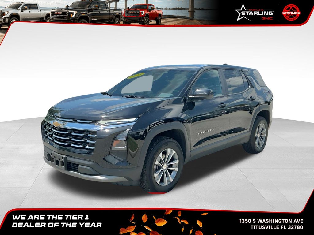 Mosaic Black Metallic 2025 Chevrolet Equinox SUV / Crossover Four-Wheel Drive 8-Speed Automatic