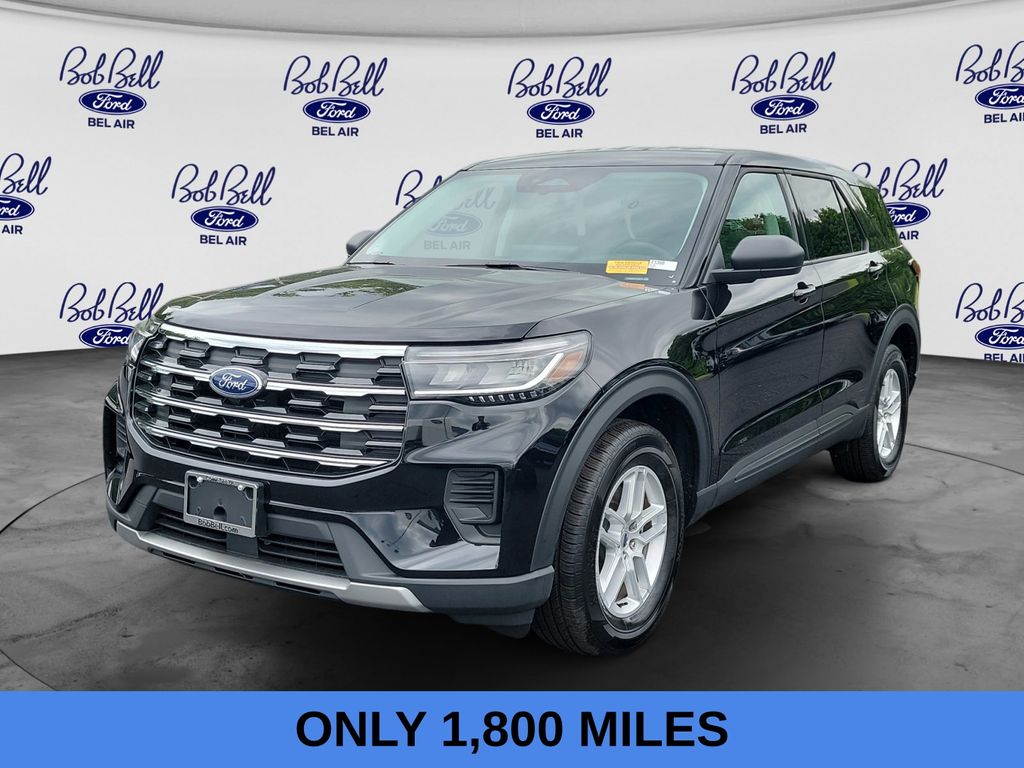 Agate Black Metallic 2026 Ford Explorer Active AWD SUV / Crossover All-Wheel Drive Automatic