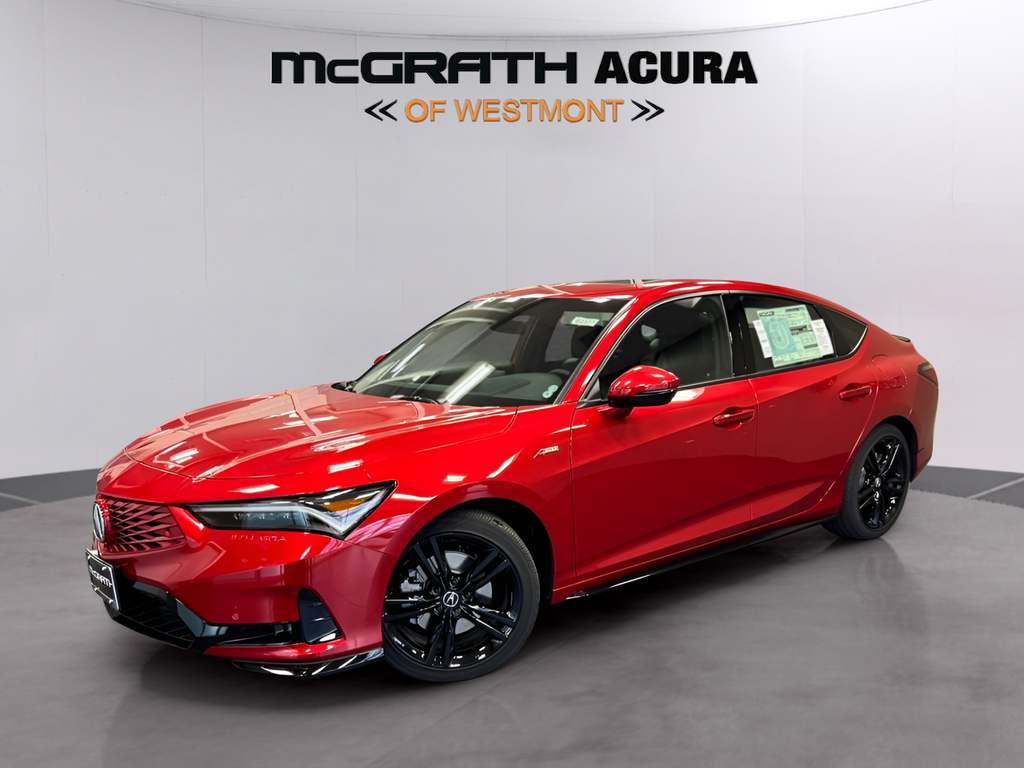 Performance Red Pearl 2026 Acura Integra Hatchback Front-Wheel Drive Continuously Variable Transmission