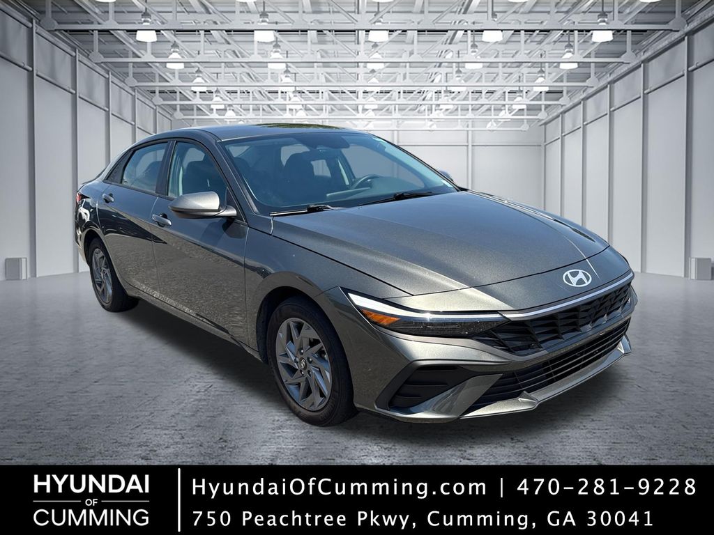 2025 Hyundai Elantra Hybrid Blue