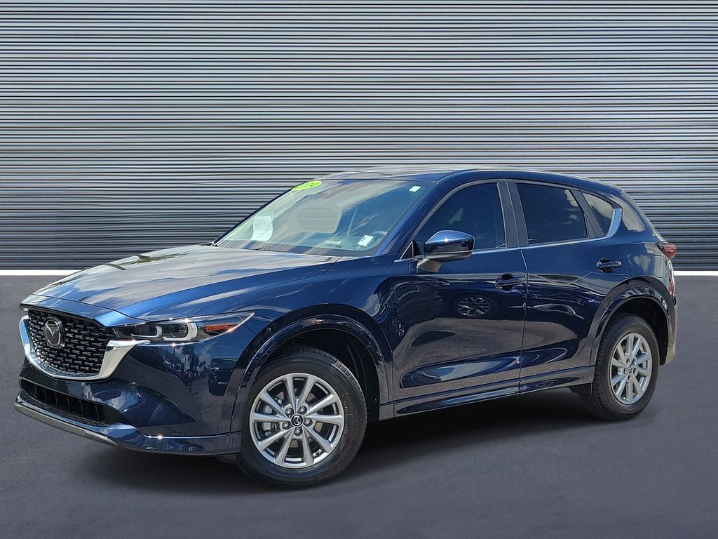 Deep Crystal Blue Mica 2024 Mazda CX-5 2.5 S Select AWD SUV / Crossover All-Wheel Drive 6-Speed Automatic