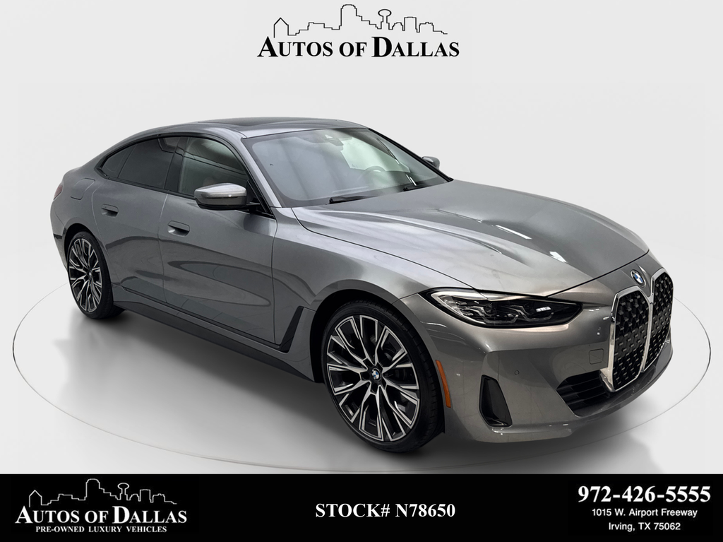 Skyscraper Gray Metallic 2023 BMW 4 Series Coupe Rear-Wheel Drive 8-Speed Automatic