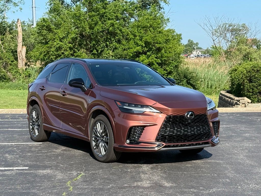 Red (Copper Crest) 2023 Lexus RX Hybrid 500h F Sport Performance 3 AWD SUV / Crossover 6-Speed Automatic