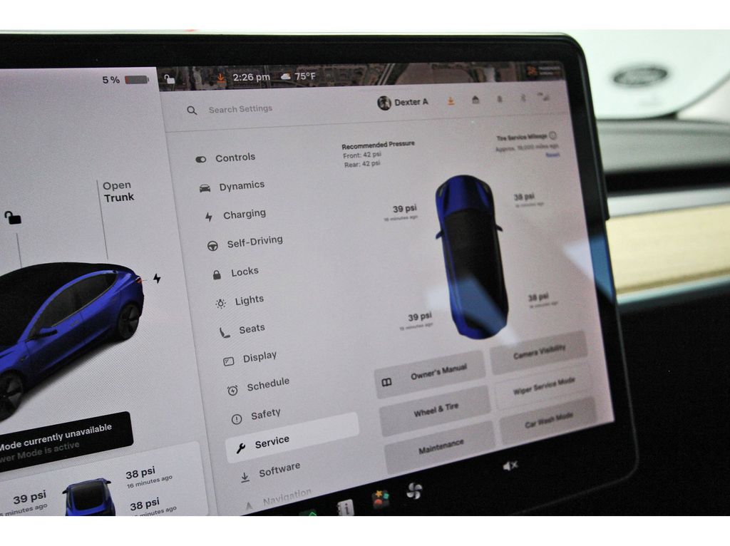 2021 Tesla Model 3 Long Range Blue at Classic Elite Chevrolet Sugar Land