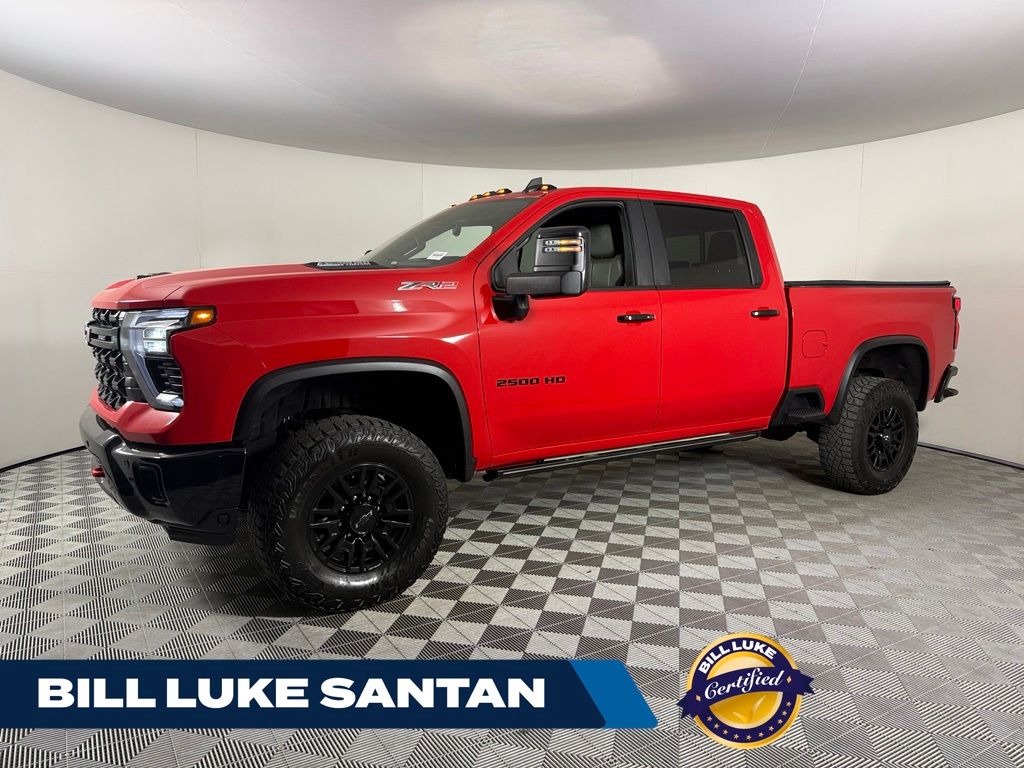 Red Hot 2025 Chevrolet Silverado 2500HD Pickup Truck Four-Wheel Drive Automatic