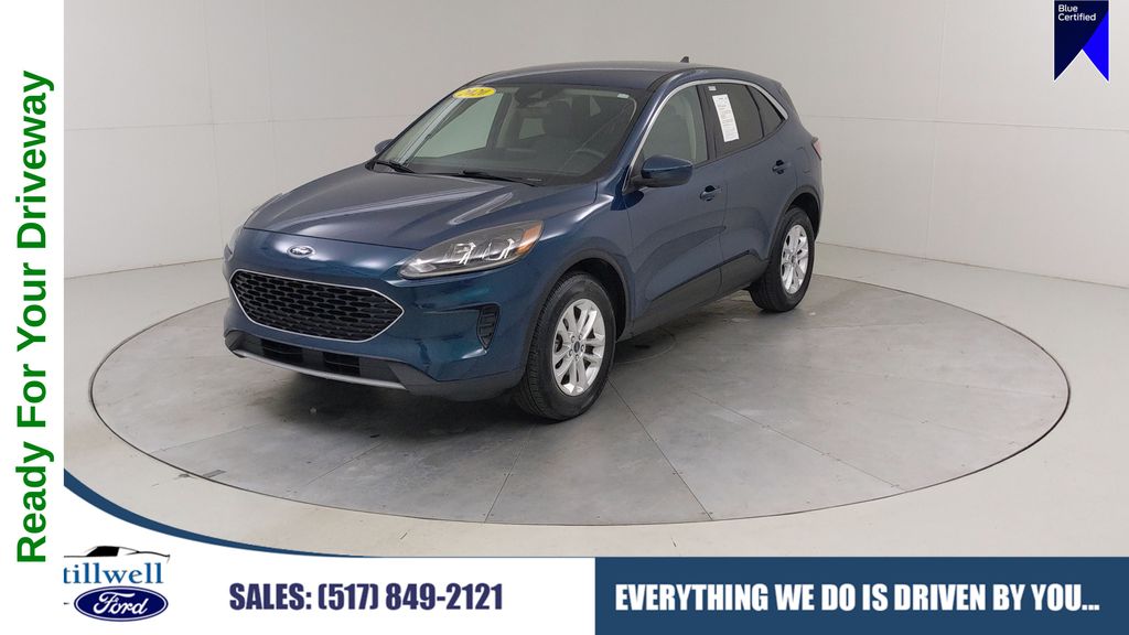 Dark Persian Green Metallic 2020 Ford Escape SUV / Crossover All-Wheel Drive 8-Speed Automatic