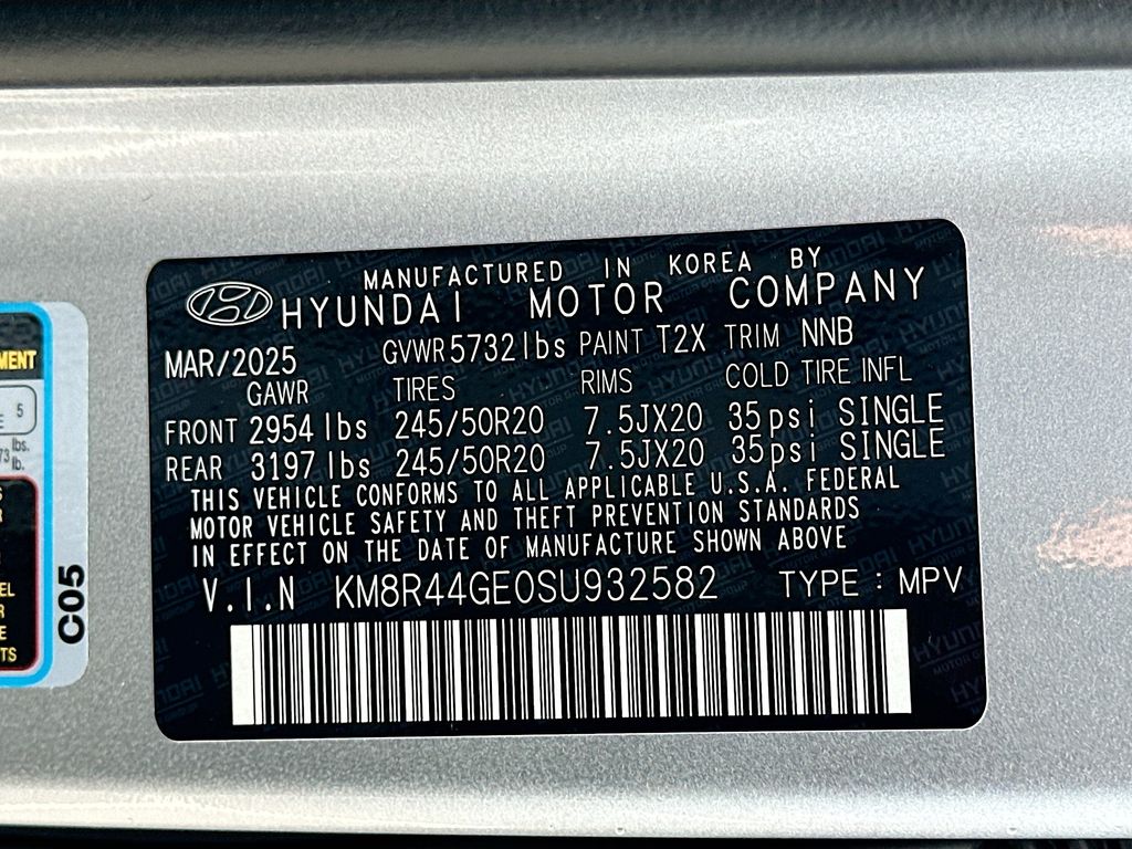 2025 Hyundai Palisade SEL 24
