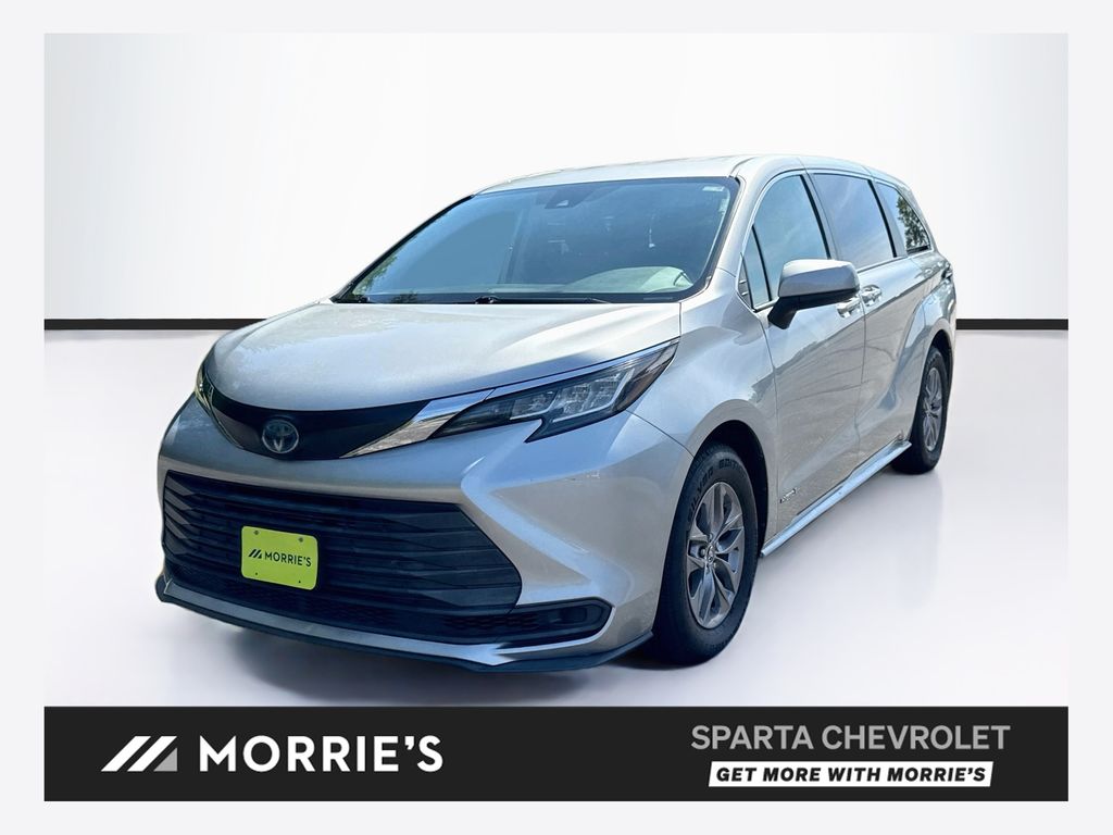 2021 Toyota Sienna Plata (Celestial Silver Metallic) Minivan Tracción delantera Transmisión variable continua