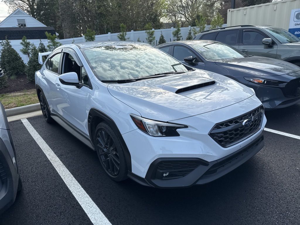 Ceramic White 2024 Subaru WRX Premium AWD Sedan All-Wheel Drive 6-Speed Manual