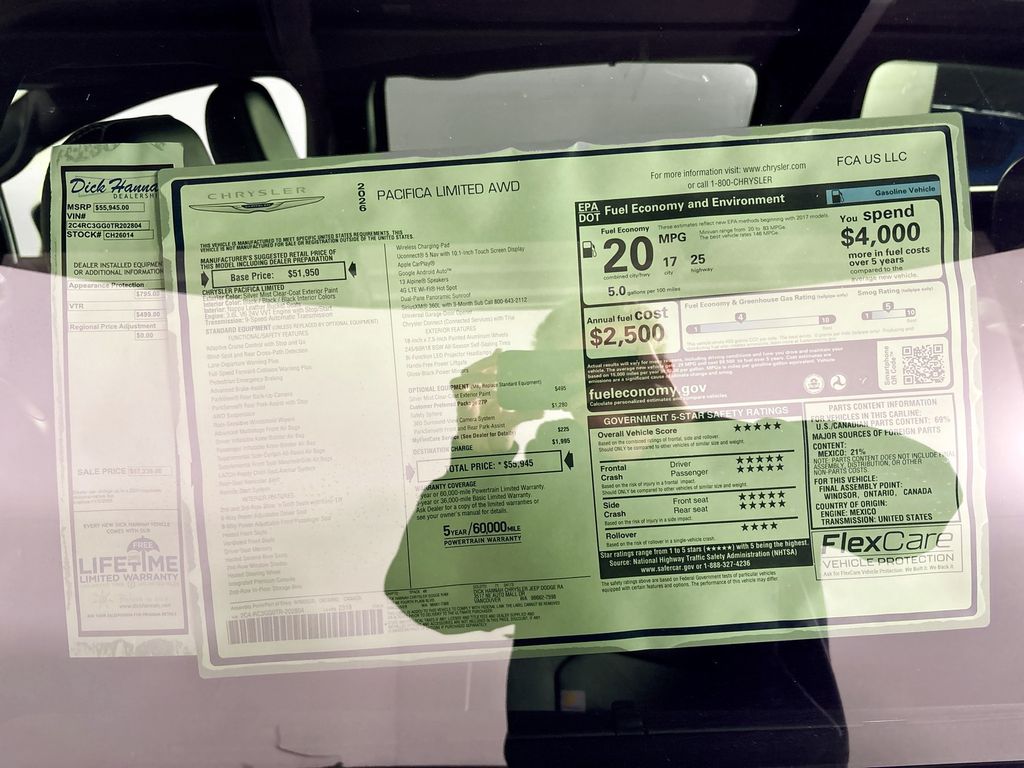 2026 Chrysler Pacifica Limited