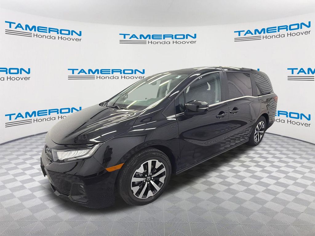 Crystal Black Pearl 2025 Honda Odyssey Minivan Front-Wheel Drive Automatic