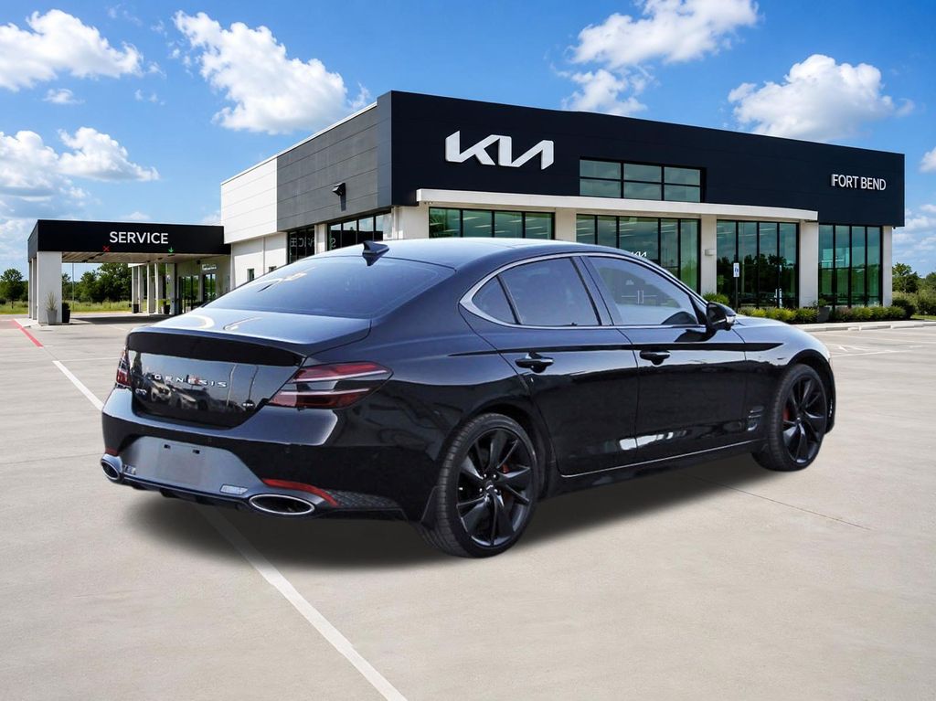 2023 Genesis G70 3.3T Black at Emmons Autoplex