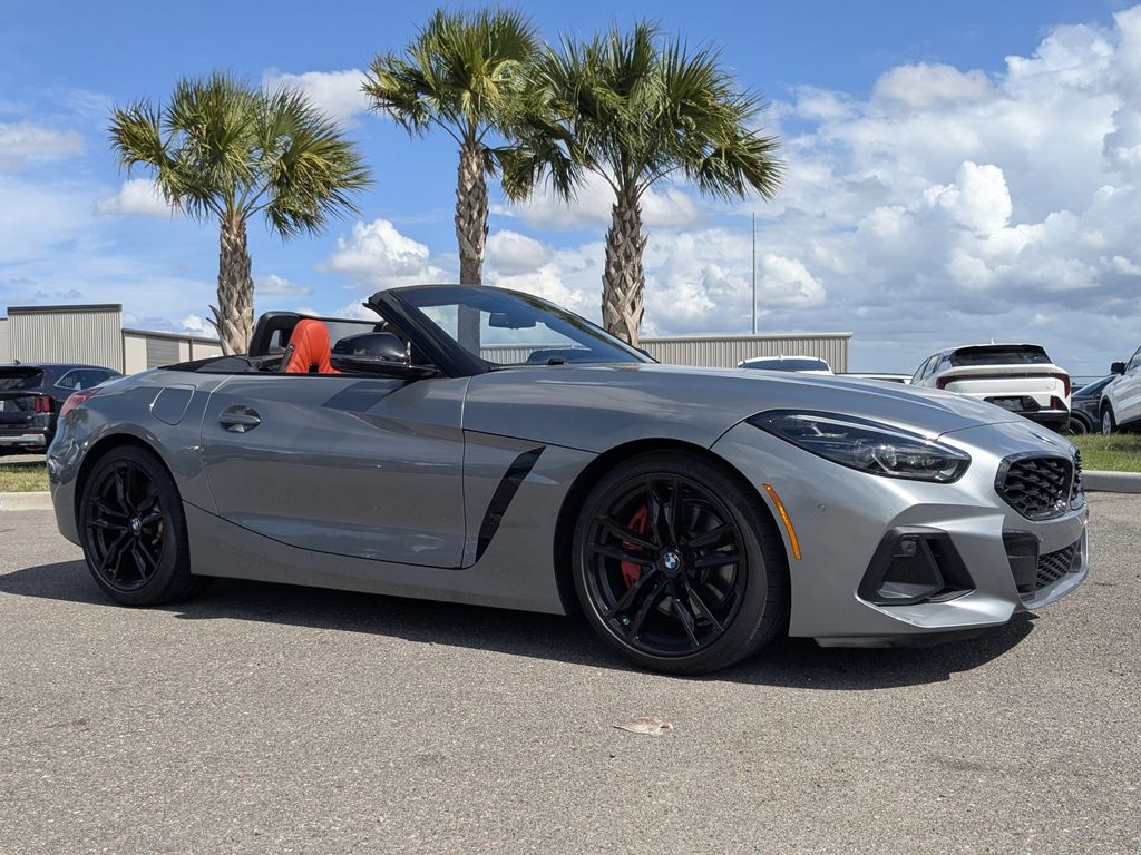 Skyscraper Gray Metallic 2024 BMW Z4 M40i RWD Convertible Rear-Wheel Drive 8-Speed Automatic