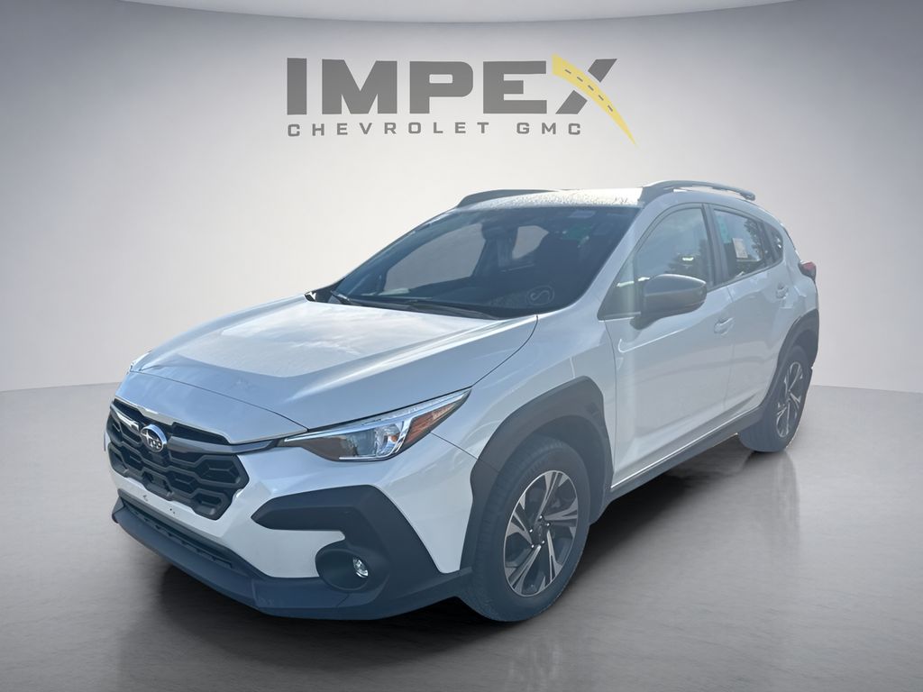 Crystal White Pearl 2024 Subaru Crosstrek SUV / Crossover All-Wheel Drive Continuously Variable Transmission