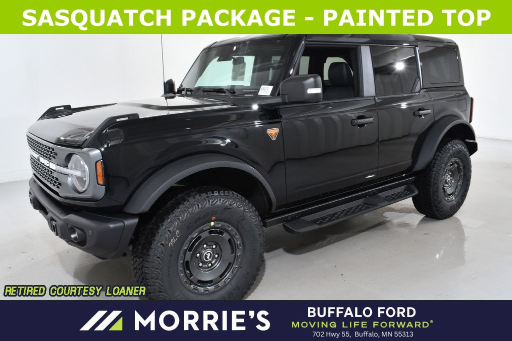 Shadow Black 2025 Ford Bronco Badlands 4-Door 4WD SUV / Crossover Four-Wheel Drive Automatic