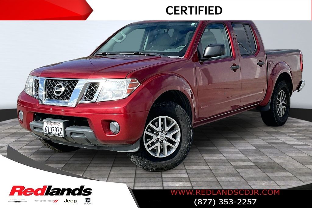 Cayenne Red Metallic 2019 Nissan Frontier SV V6 Crew Cab RWD Pickup Truck 4X2 5-Speed Automatic Overdrive