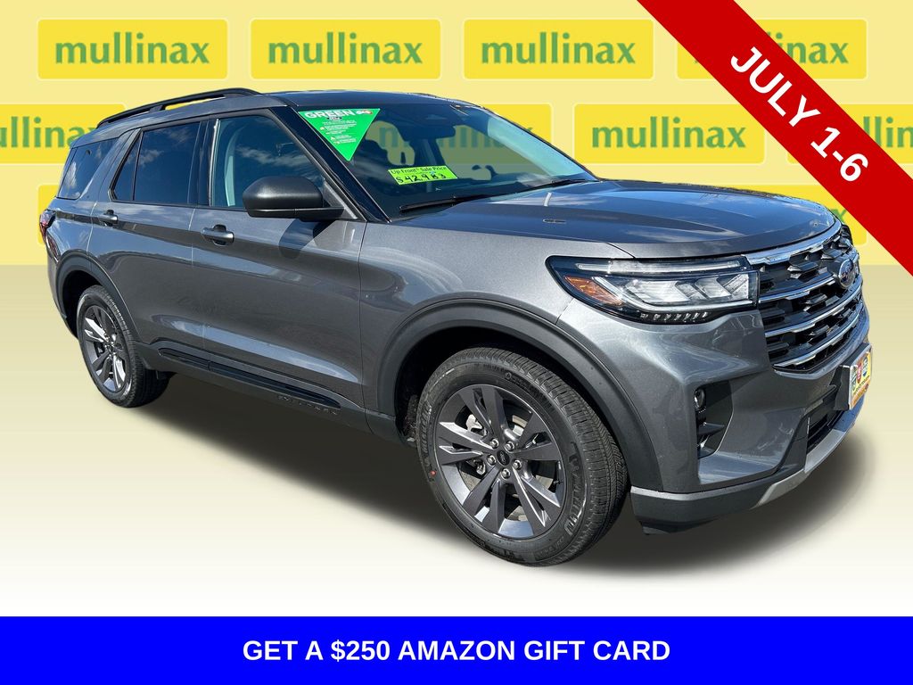 Carbonized Gray Metallic 2026 Ford Explorer SUV / Crossover All-Wheel Drive Automatic