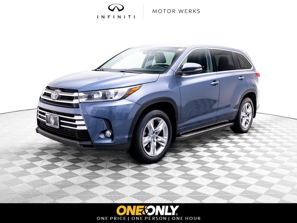 Shoreline Blue Pearl 2018 Toyota Highlander Limited AWD SUV / Crossover All-Wheel Drive 8-Speed Automatic