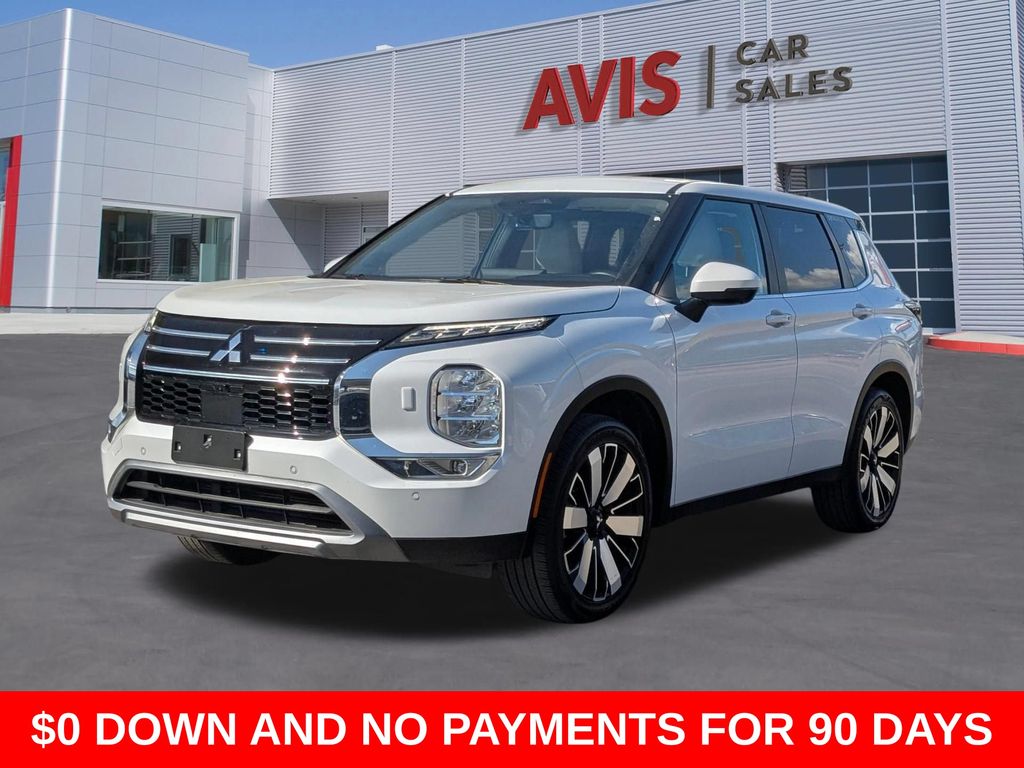 White 2025 Mitsubishi Outlander SUV / Crossover Front-Wheel Drive Continuously Variable Transmission