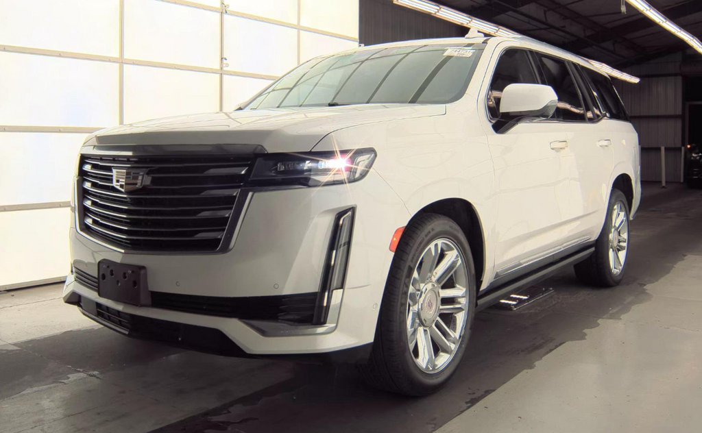 Crystal White 2021 Cadillac Escalade SUV / Crossover Four-Wheel Drive 