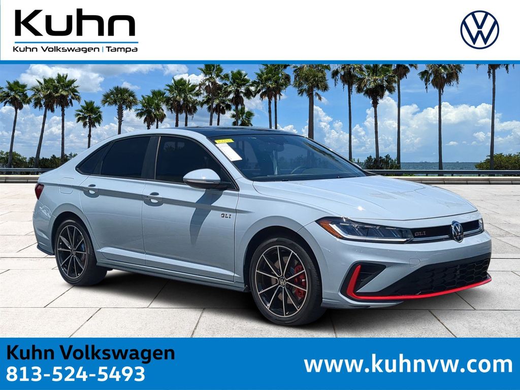 Monument Gray 2026 Volkswagen Jetta GLI Autobahn FWD Sedan Front-Wheel Drive 7-Speed Dual Clutch