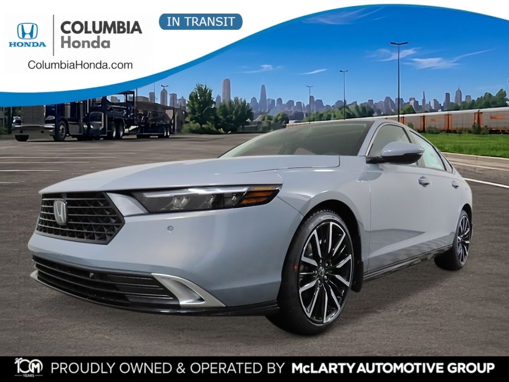 Urban Gray Pearl 2026 Honda Accord Hybrid Sedan Front-Wheel Drive Continuously Variable Transmission