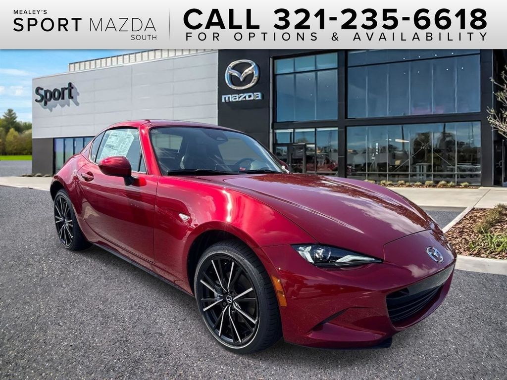 Soul Red Crystal Metallic 2026 Mazda MX-5 Miata Convertible Rear-Wheel Drive 6-Speed Automatic