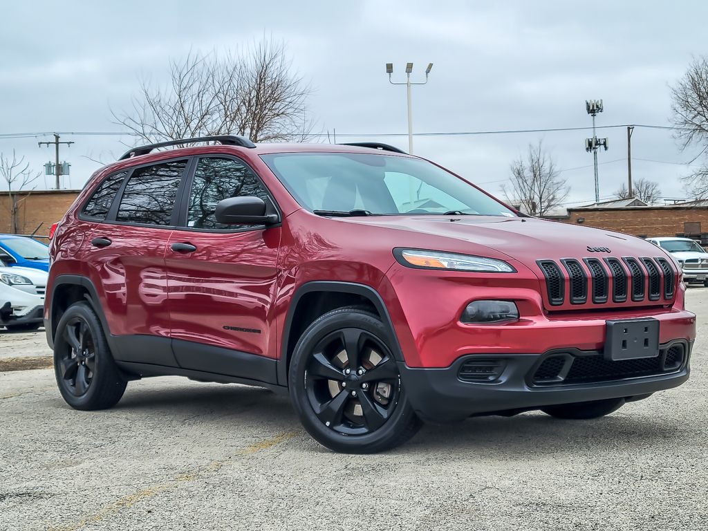 Deep Cherry Red Crystal Pearlcoat 2016 Jeep Cherokee Sport Altitude FWD SUV / Crossover Front-Wheel Drive 9-Speed Automatic