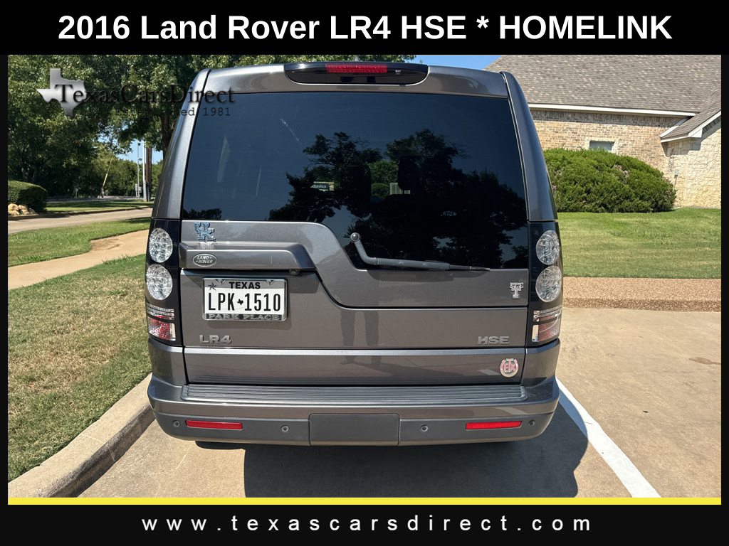 2016 Land Rover LR4 HSE 12