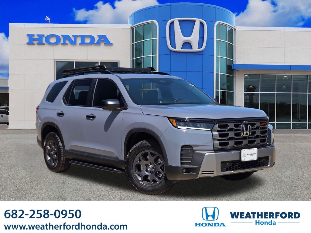 Gray 2026 Honda Pilot SUV / Crossover All-Wheel Drive Automatic