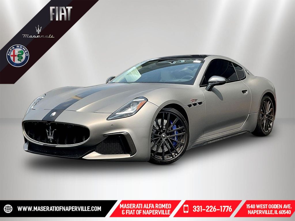 Blue 2024 Maserati GranTurismo Coupe All-Wheel Drive 8-Speed Automatic