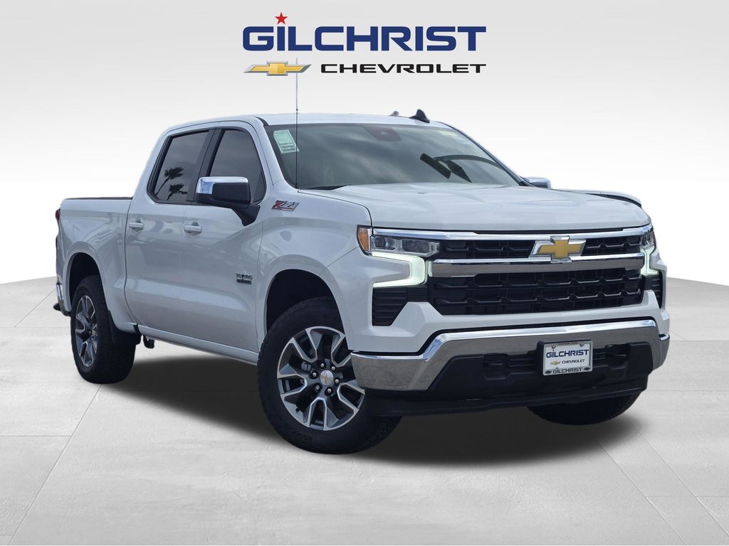 Summit White 2026 Chevrolet Silverado 1500 Pickup Truck Four-Wheel Drive Automatic