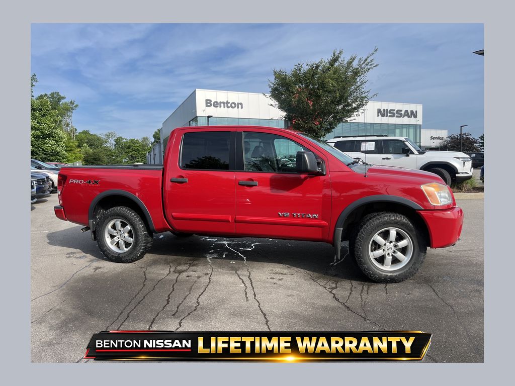 2012 Nissan Titan PRO-4X Crew Cab 4WD